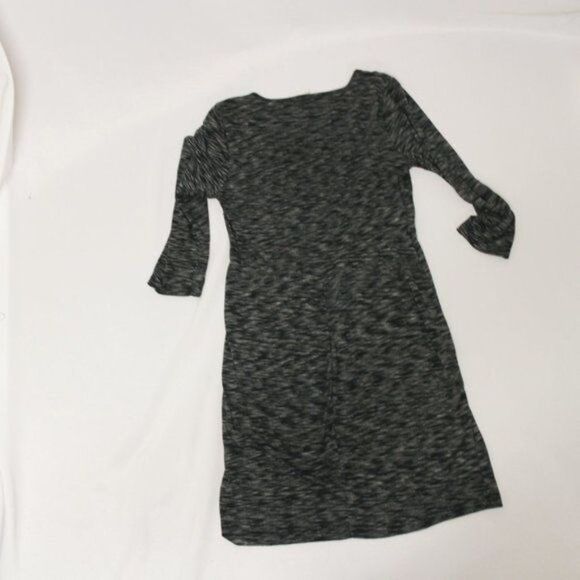 Old Navy Gray Marled Asymmetrical Knit Dress M - Picture 4 of 4